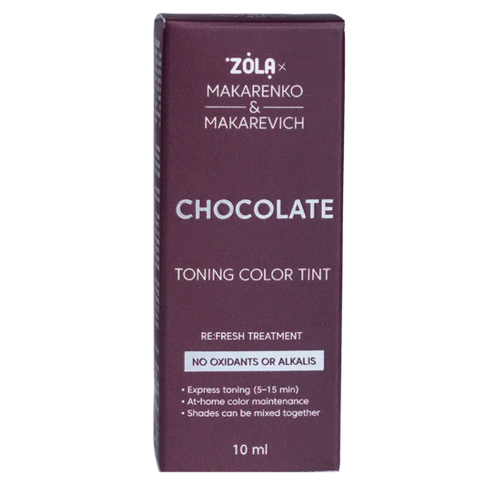 ZOLA x MAKARENKO & MAKAREVICH – TONING COLOR TINT | Masca coloranta sprancene (CHOCOLATE)