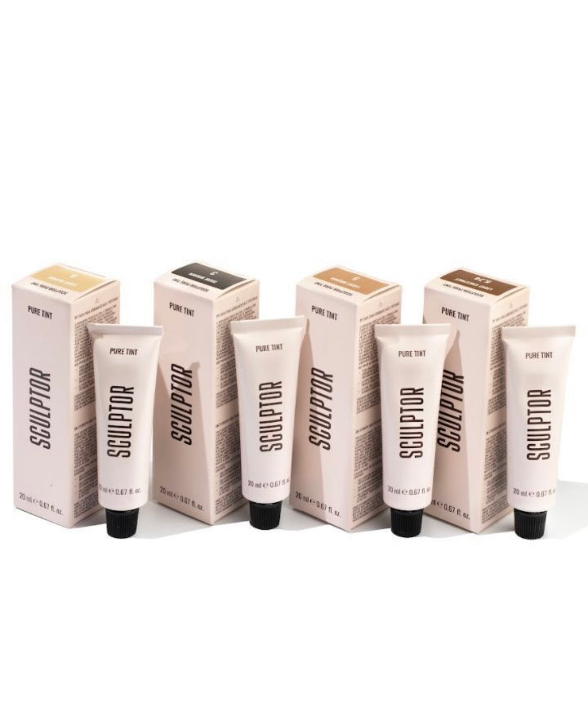 SCULPTOR PURE TINT – Vopsea pentru sprâncene | LIGHT CHESTNUT, 20 ml