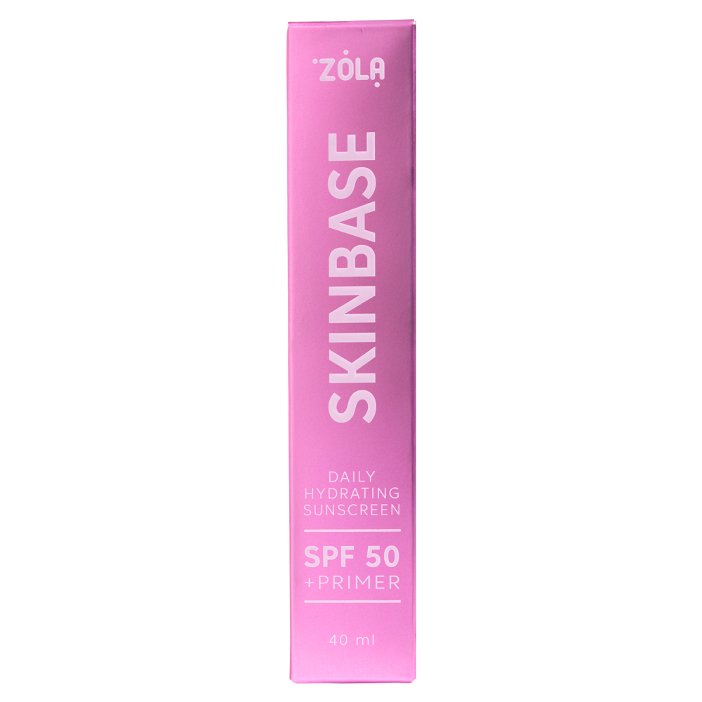ZOLA SKINBASE SPF 50 | Cremă hidratantă cu protecție solară pentru față (40 ml)