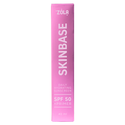 ZOLA SKINBASE SPF 50 | Cremă hidratantă cu protecție solară pentru față (40 ml)