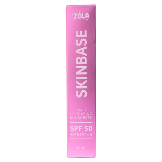 ZOLA SKINBASE SPF 50 | Cremă hidratantă cu protecție solară pentru față (40 ml)