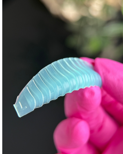 LamiNation Bigudiuri Striato Green - cu striatii