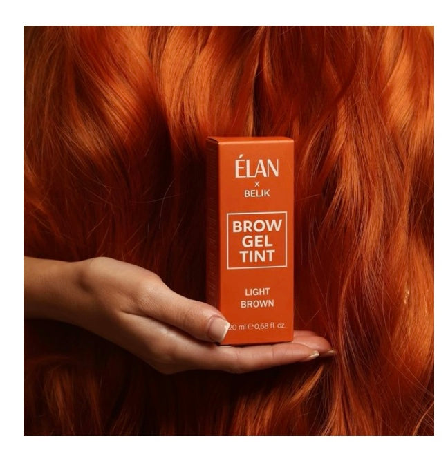 ELAN Brow Gel Tint - Light Brown -20 ml