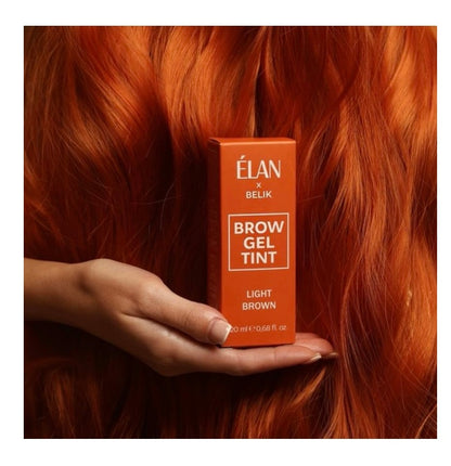 ELAN Brow Gel Tint - Light Brown -20 ml
