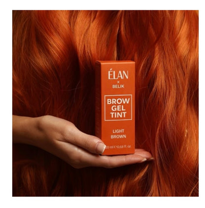 ELAN Set Vopsea Gel pentru Sprancene + Cadou