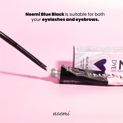 NOEMI Vopsea sprancene & gene Blue Black Noemi, 15 ml