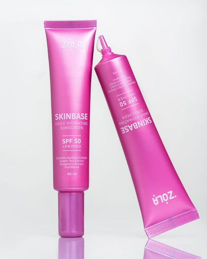 ZOLA SKINBASE SPF 50 | Cremă hidratantă cu protecție solară pentru față (40 ml)