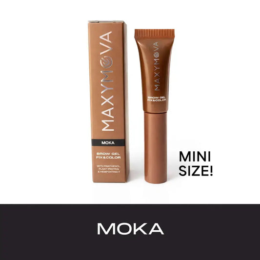 MAXYMOVA – MINI BROW GEL FIX&GO | Gel fixare sprancene (MOKA) 2,5ml