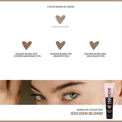 NOEMI Vopsea sprancene & gene Golden Blond, 15 ml