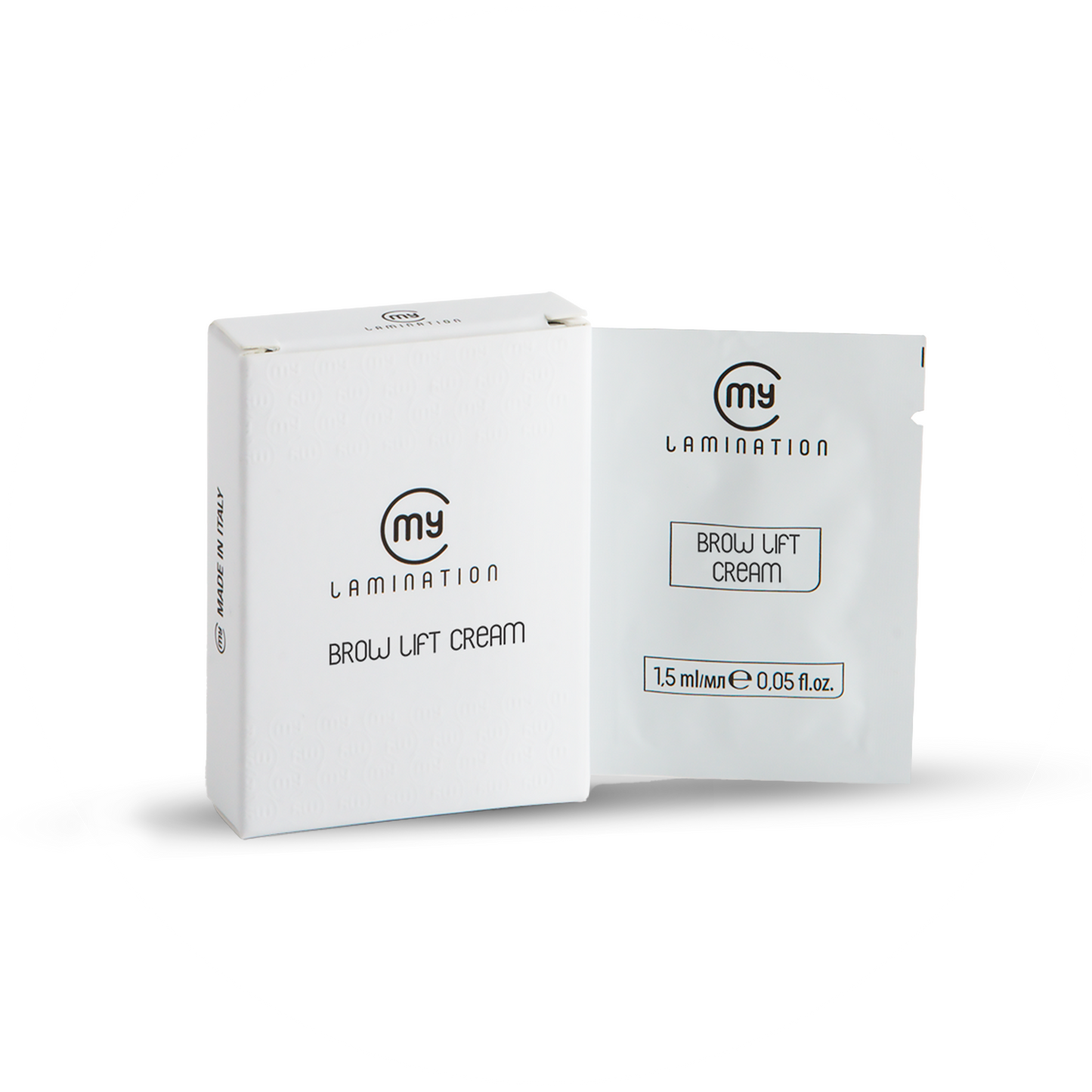 MY LAMINATION - Pas 1 Sprancence Brow Lift Cream (5buc x 1.5 ml) | Laminare sprancene