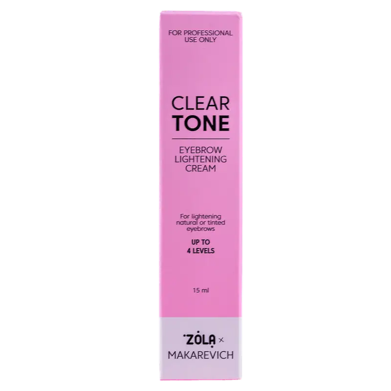 ZOLA x MAKAREVICH – CLEAR TONE | Crema decolorant sprancene