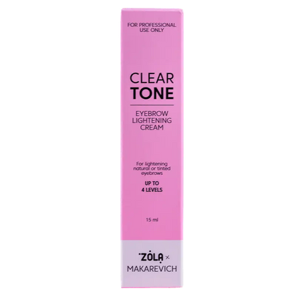 ZOLA x MAKAREVICH – CLEAR TONE | Crema decolorant sprancene