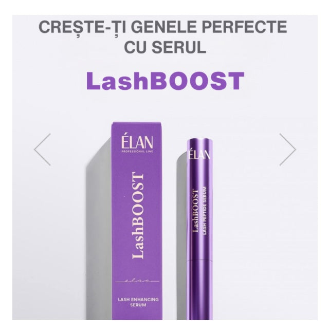 ELAN LASH BOOST – Ser cu peptide pentru îngrijirea și fortificarea genelor