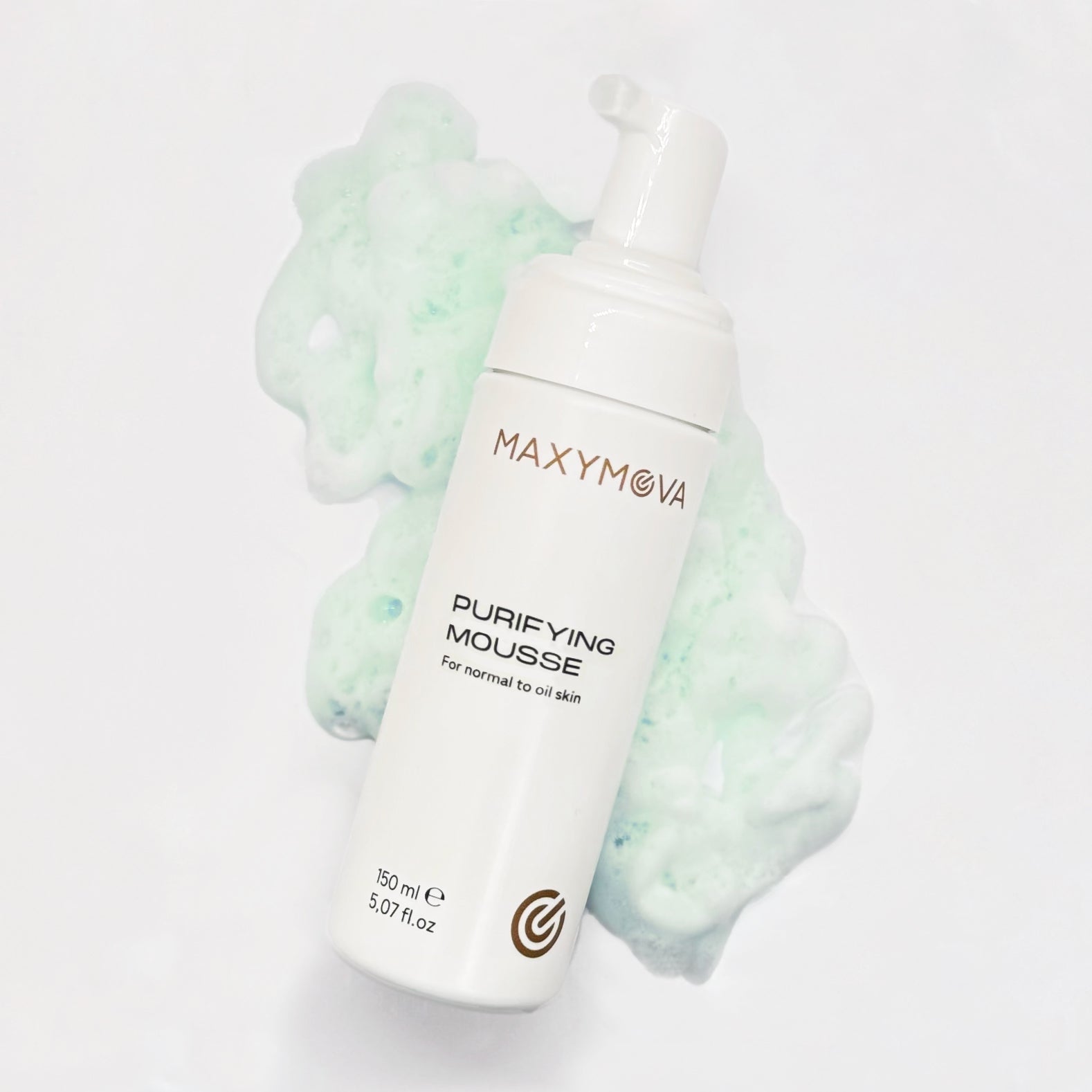 MAXYMOVA Spumă de Curățare Purifiantă
Cu Extract de Propolis și Măslin – Pentru Față, Gene & Sprâncene