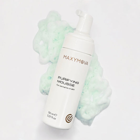 MAXYMOVA Spumă de Curățare Purifiantă
Cu Extract de Propolis și Măslin – Pentru Față, Gene & Sprâncene