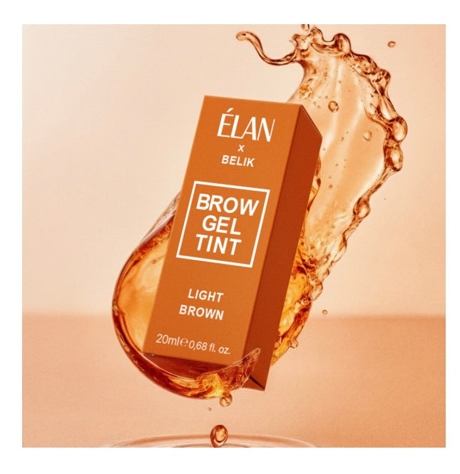 ELAN Brow Gel Tint - Light Brown -20 ml