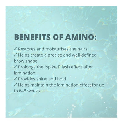 ELAN x OSTAPCHUK | AMINO - Concentrat cu aminoacizi pentru gene și sprâncene (10 ml)