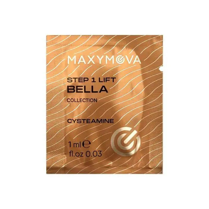 MAXYMOVA – BELLA COLLECTION STEP 1 LIFT | Solutie laminare gene si sprancene (CYSTEAMINE, 10x1ml)