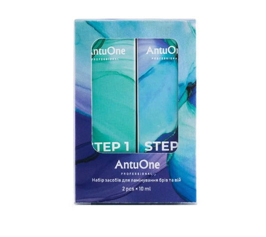 AntuOne - Kit Laminare gene & sprâncene (2 x 10ml)