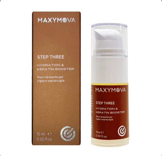 MAXYMOVA Pas 3 Hydration & Keratin Boost | Laminare Gene&Sprancene 15ml