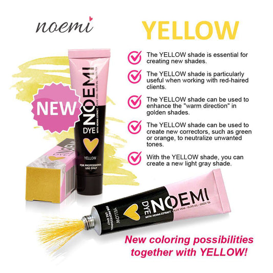 NOEMI Vopsea Yellow, 15ml