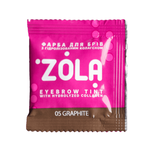 ZOLA Vopsea sprancene 05 Graphite ( Plic vopsea 5 ml + Plic oxidant 3%)