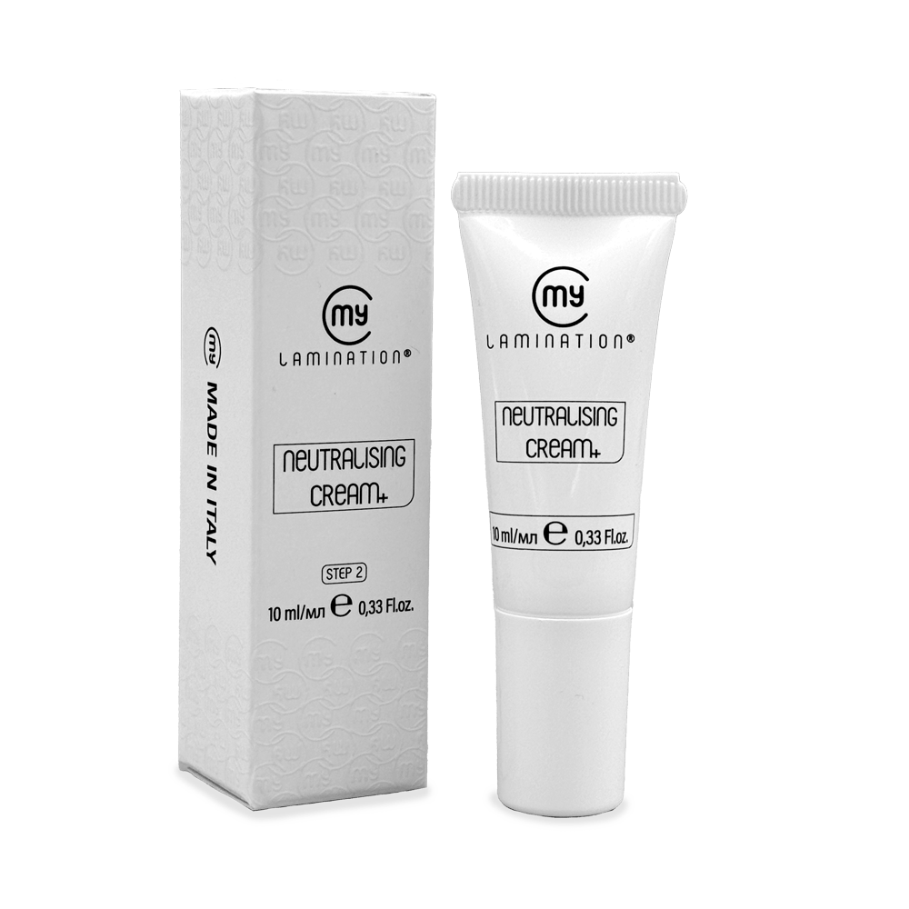 MY LAMINATION Pas 2 NEUTRALISING CREAM+ Tub 10ml | Laminare Gene&Sprancene