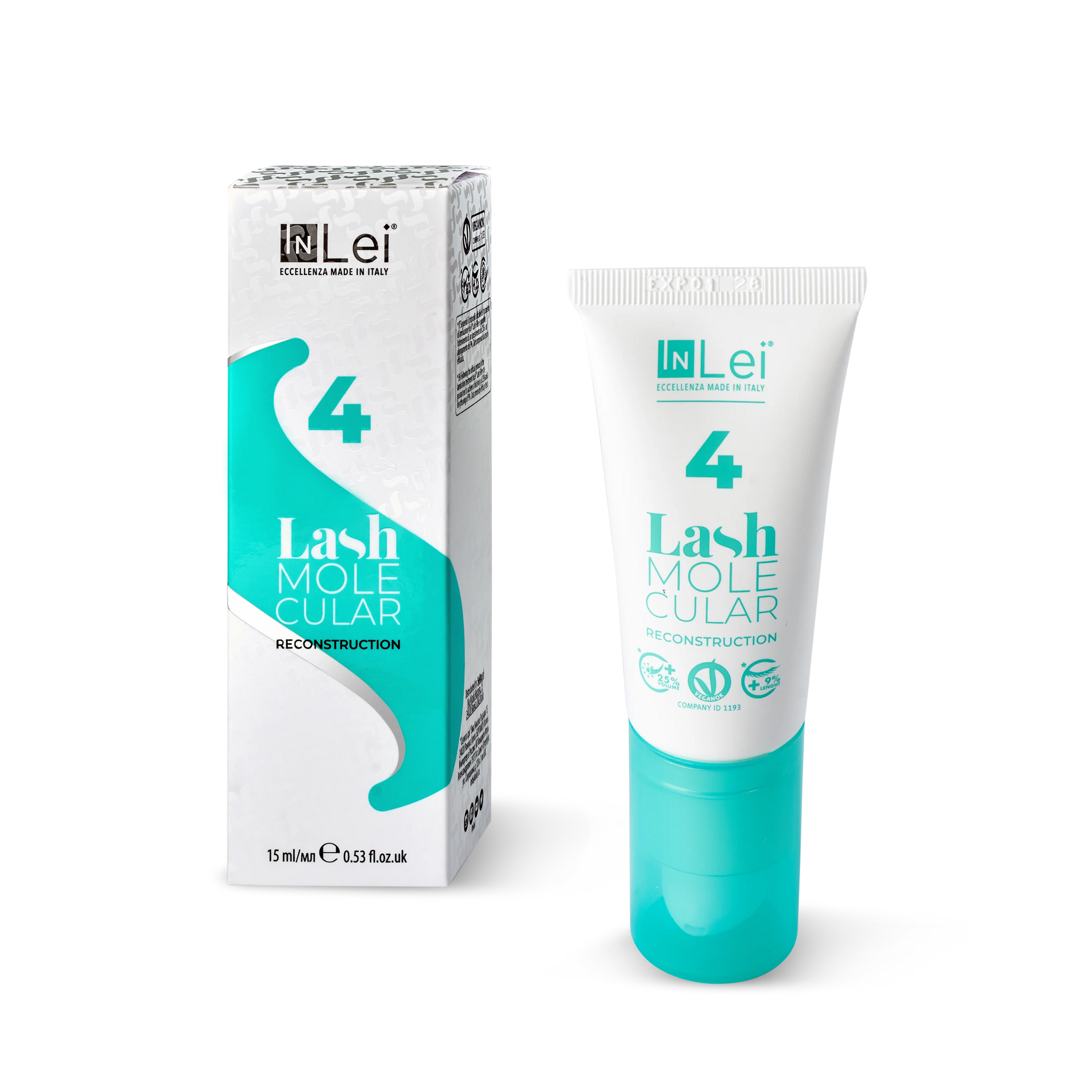 InLei Pas 4 Lash Molecular - Reconstructie moleculara gene si sprancene 15ml