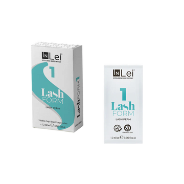 InLei Pas 1 Lash Form - Monodoze (9 Pliculete x 1,2ml) | Laminare gene FORMULA NOUA VEGANA