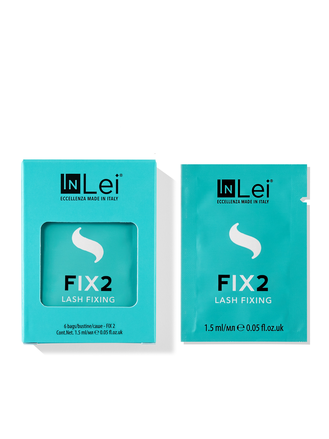 InLei Pas 2 Lash Fix - Monodoze (6 plicuri x 1,5ml) | Laminare gene