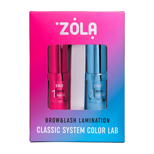ZOLA Set laminare gene&sprancene CLASSIC SYSTEM COLOR LAB