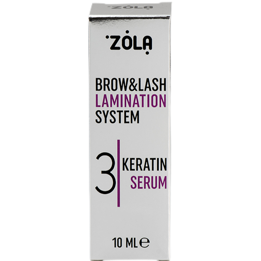 ZOLA Pas 3 KERATIN SERUM | Laminare Gene&Sprancene
