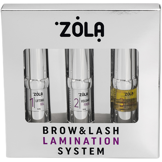 ZOLA Set LASH & BROW LAMINATION SYSTEM | Laminare Gene&Sprancene