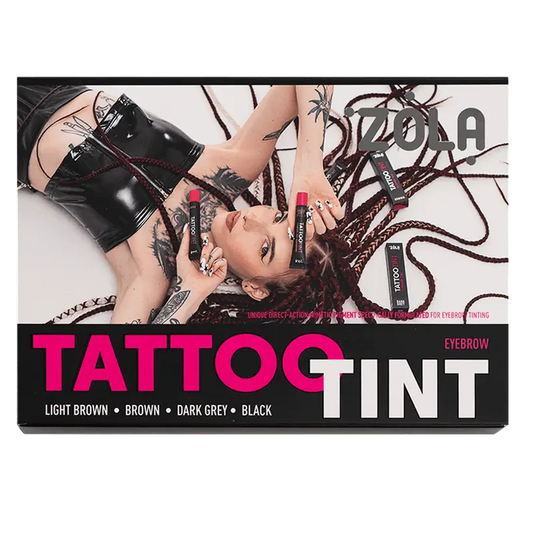ZOLA TATTOO TINT - Set 4 Vopsele sprancene