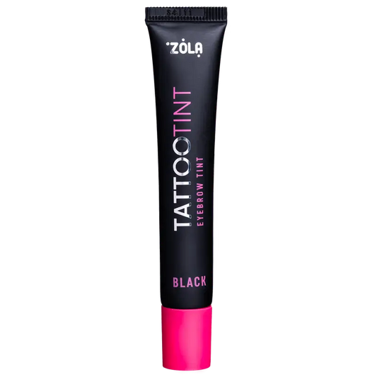 ZOLA TATTOO TINT - Vopsea sprancene | BLACK 15 ml