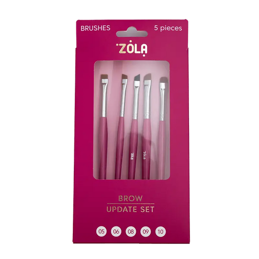 ZOLA Set 5 Pensule Sprancene-Brow Update