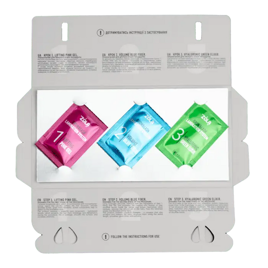 ZOLA – CLASSIC SYSTEM COLOR LAB | Set laminare sprancene&gene (3plicuri x 1ml)
