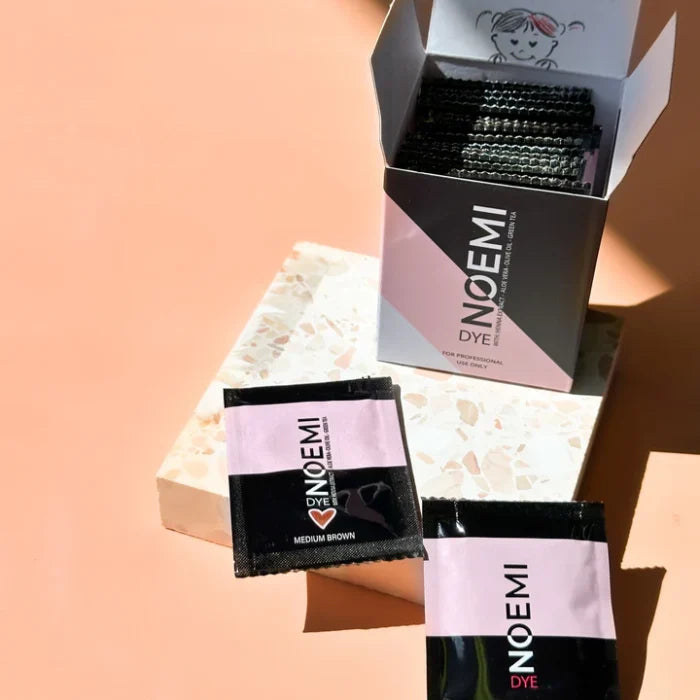 NOEMI – DYE KIT | Vopsea sprancene si gene (SET PLICURI)
