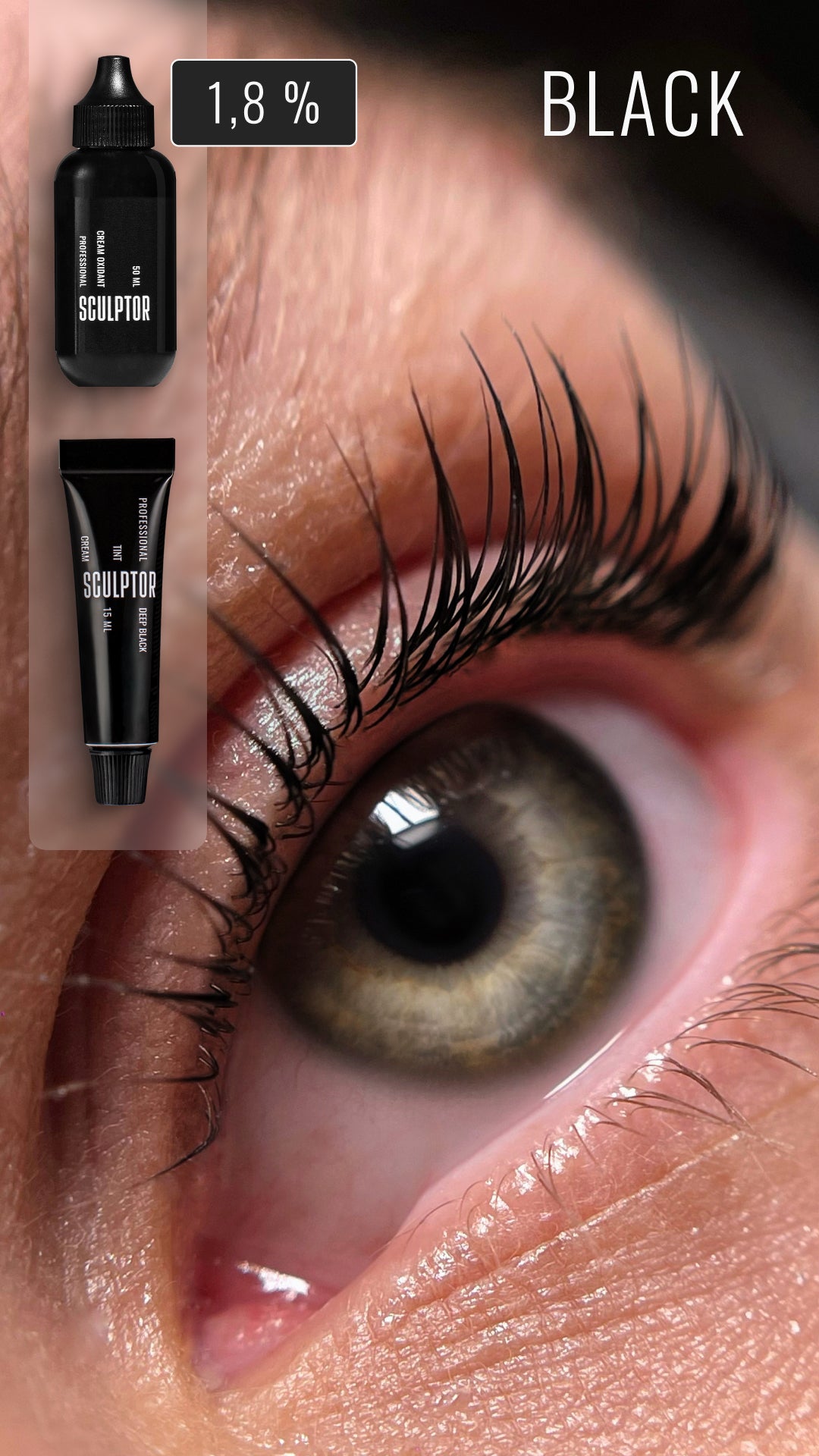 SCULPTOR EYELASH TINT – Deep Black 15 ml