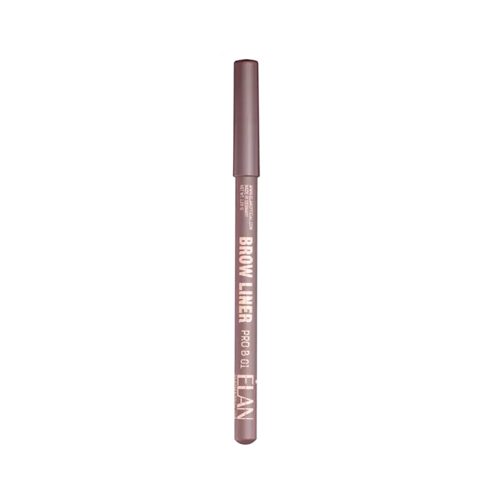 ÉLAN | BROW LINER PRO – Creion pudrat sprancene B01 (MEDIUM BROWN)