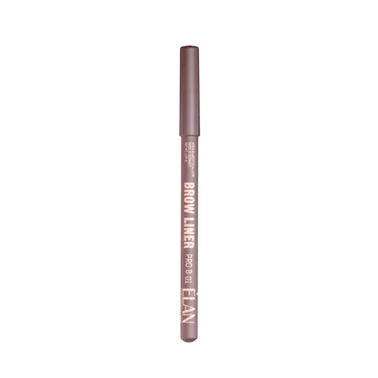 ÉLAN | BROW LINER PRO – Creion pudrat sprancene B01 (MEDIUM BROWN)
