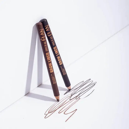 ÉLAN | BROW LINER PRO – Creion pudrat sprancene B01 (MEDIUM BROWN)