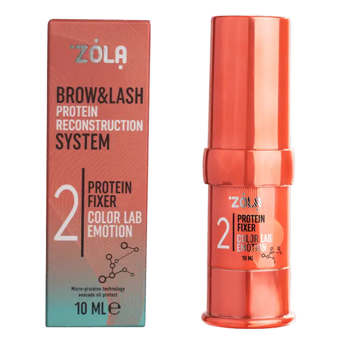 ZOLA – COLOR LAB EMOTION PROTEIN FIXER | Solutie laminare sprancene & gene (STEP 2)