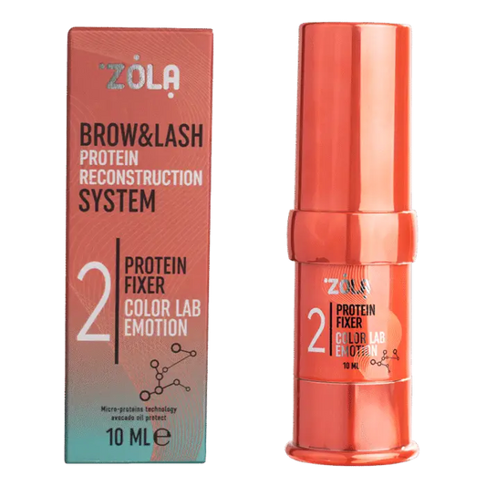 ZOLA – COLOR LAB EMOTION PROTEIN FIXER | Solutie laminare sprancene & gene (STEP 2)
