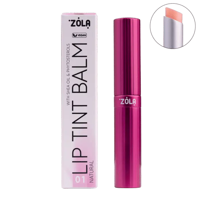 ZOLA – LIP TINT BALM | Balsam de buze (01 NATURAL)