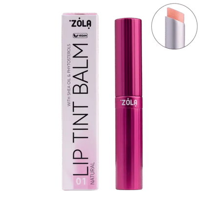 ZOLA – LIP TINT BALM | Balsam de buze (01 NATURAL)