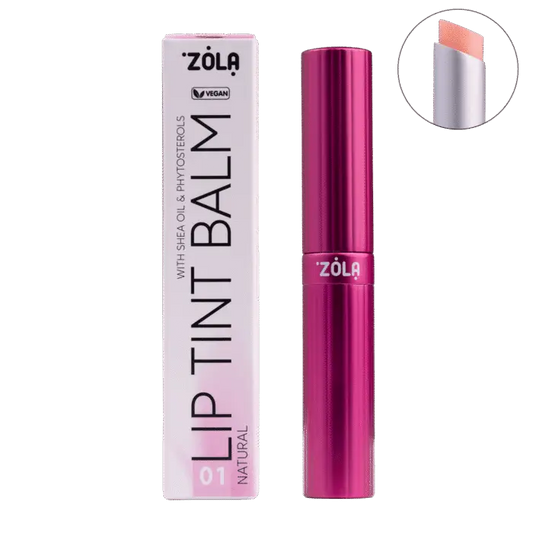 ZOLA – LIP TINT BALM | Balsam de buze (01 NATURAL)