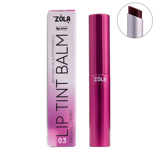 ZOLA – LIP TINT BALM | Balsam de buze (03 CHERRY NATURAL)