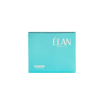 ÉLAN – Vopsea Gel sprancene cu oxidant (DARK BROWN 02) (MINI)