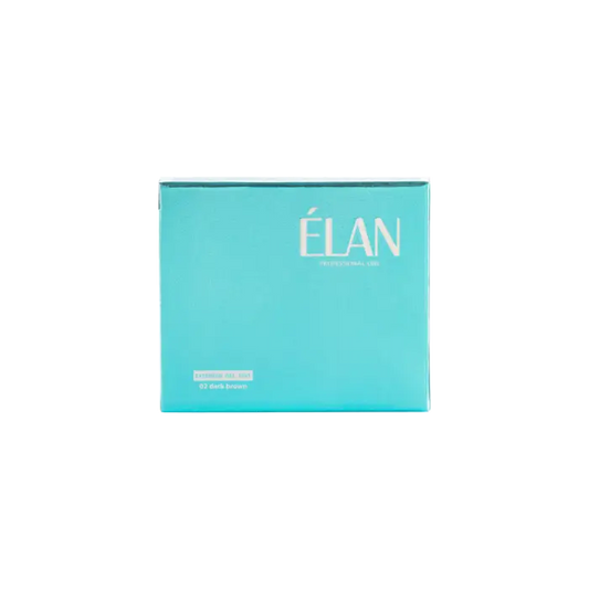 ÉLAN – Vopsea Gel sprancene cu oxidant (DARK BROWN 02) (MINI)